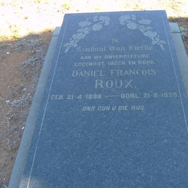ROUX Daniel Francois 1898-1959