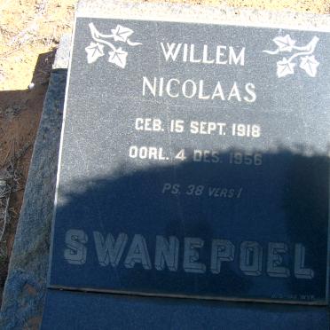 SWANEPOEL Willem Nicolaas 1918-1956