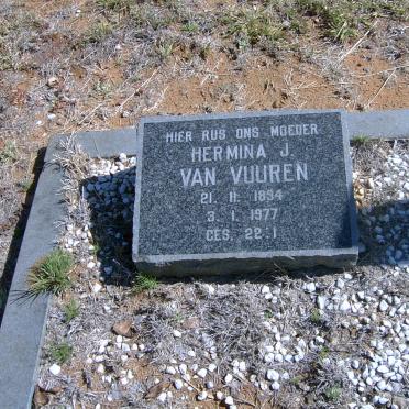 VUUREN Hermina J., van 1894-1977