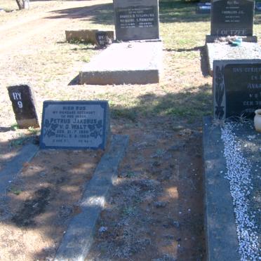 WALT Petrus Jakobus, van der 18??0-1953 &amp; Anna M.C. 1888-19?7