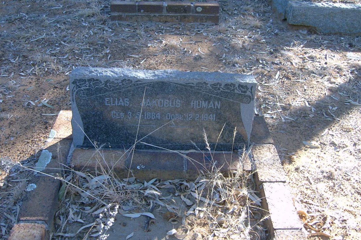 HUMAN Elias Jakobus 1884-1941