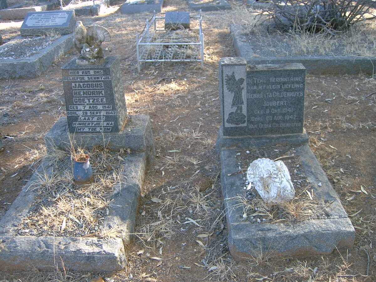 COETZEE Jacobus Hendrik 1941-1942 :: JOUBERT Henrietta Gildenhuys 1941-1942