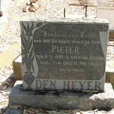 HEYER Pieter, den 1882-1960