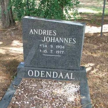 ODENDAAL Andries Johannes 1904-1977