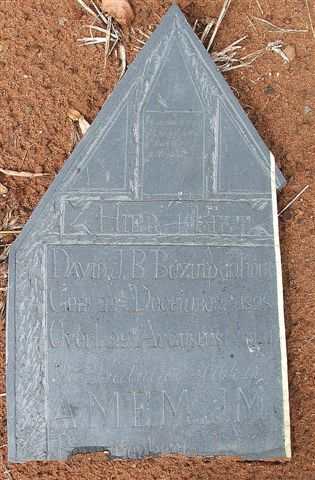 BEZUIDENHOUT David J.B. 18??-????