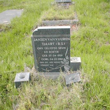 VUUREN  B.S., Jansen van 1959-1980