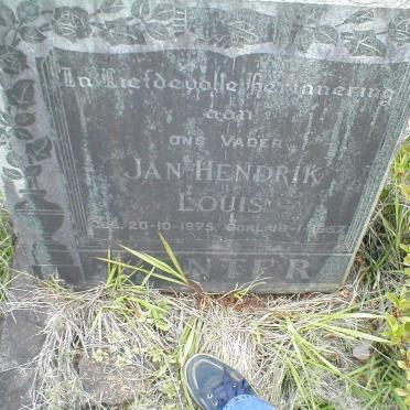 VENTER Jan Hendrik Louis 1875-1957