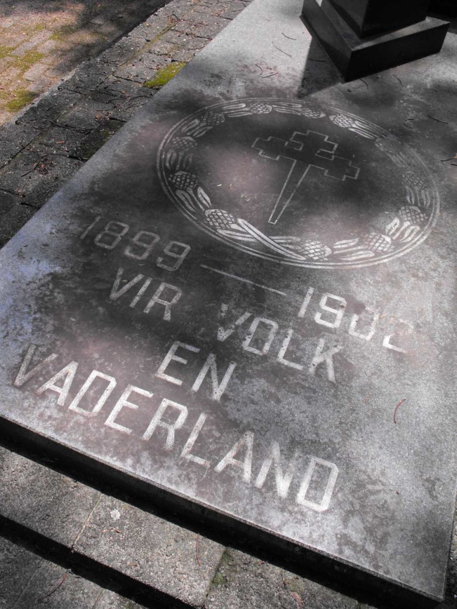 6. Gedenkplaat: Anglo Boere Oorlog 1899-1902