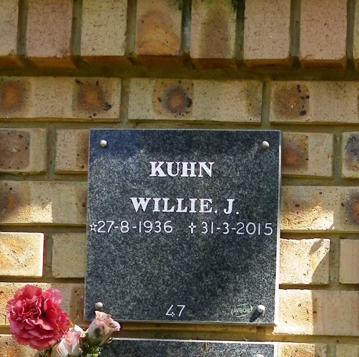 KUHN Willie J. 1936-2015