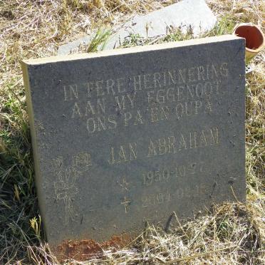 ? Jan Abraham 1950-2004