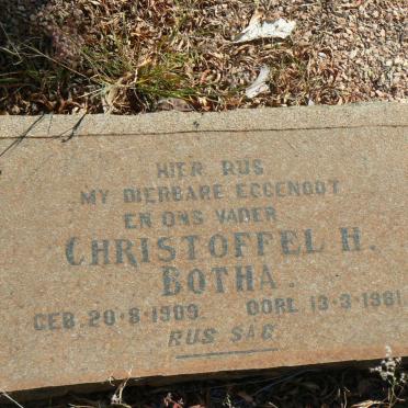 BOTHA Christoffel H. 1909-1961