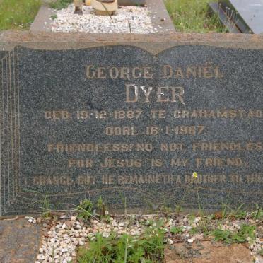 DYER George Daniel 1887-1967
