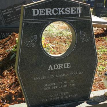 DERKSEN Adrie 1915-2004