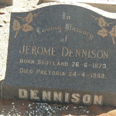 DENNISON Jerome 1873-1959