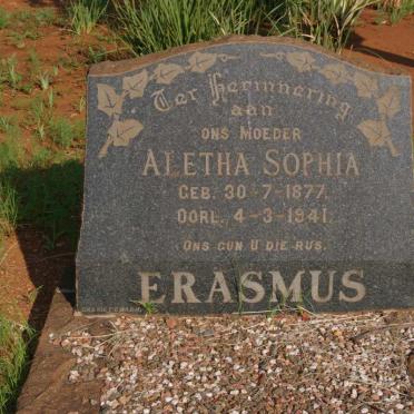 ERASMUS Aletha Sophia 1877-1941 _1