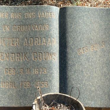 GOUWS Pieter Adriaan Hendrik 1873-1953