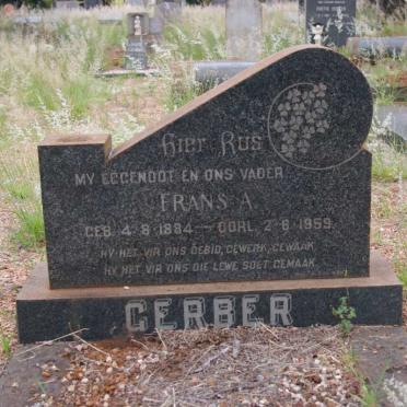 GERBER Frans A. 1884-1959