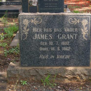 GRANT James 1892-1962