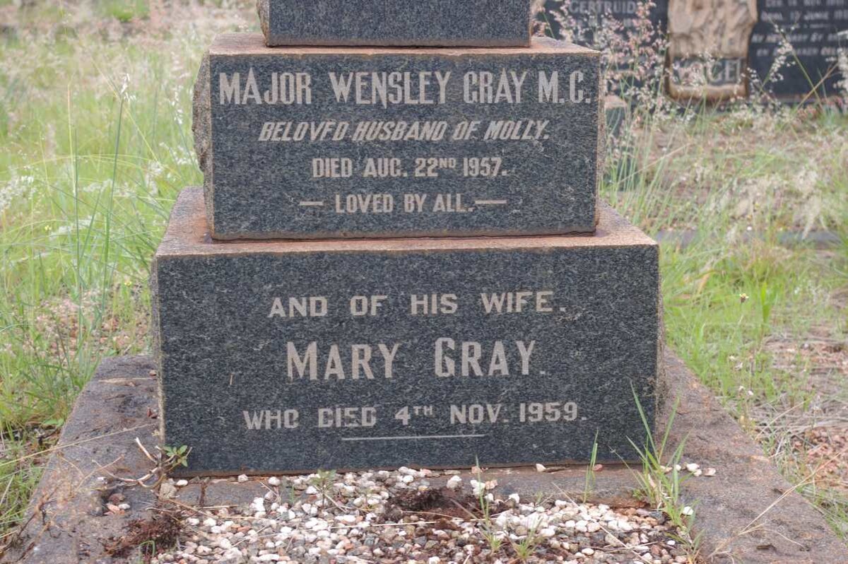 GRAY Wensley -1957 &amp; Mary -1959 _2