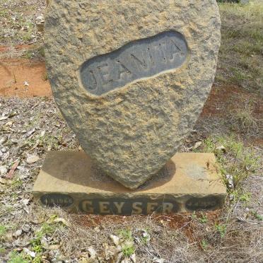 GEYSER Jeanita 1968-1990