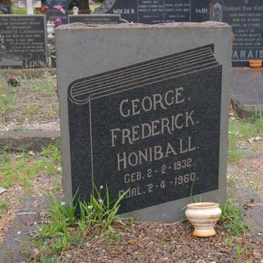 HONIBALL George Frederick 1932-1960
