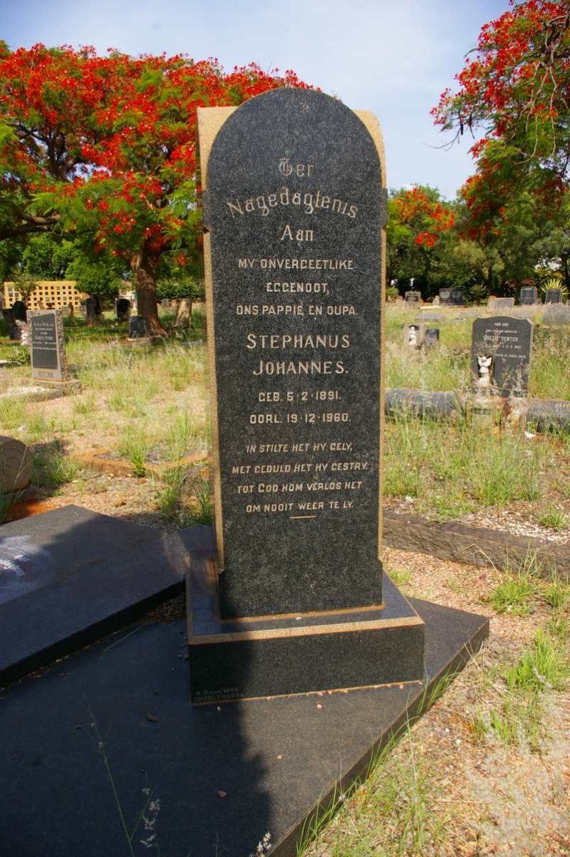 HEERDEN Stephanus Johannes, van 1891-1960 &amp; Maria Magdalena voorheen HANSEN nee HONIBALL 1895-1983