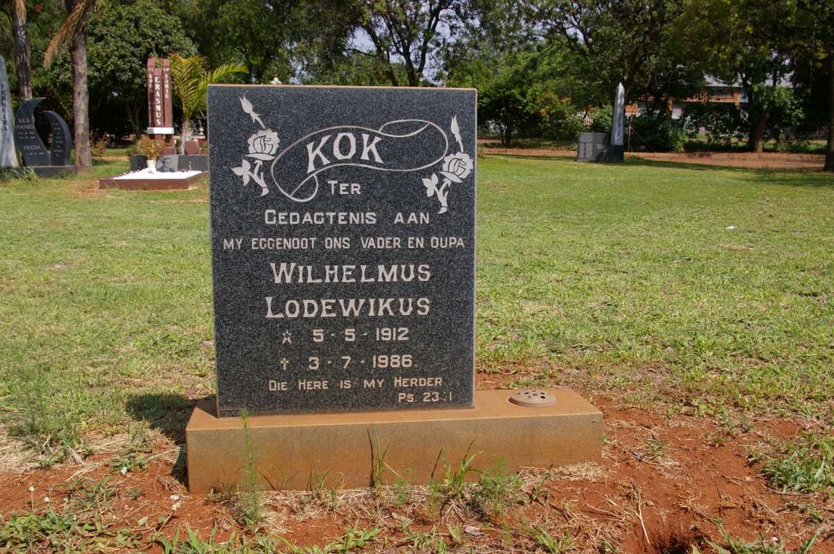 KOK Wilhelmus Lodewikus 1912-1986