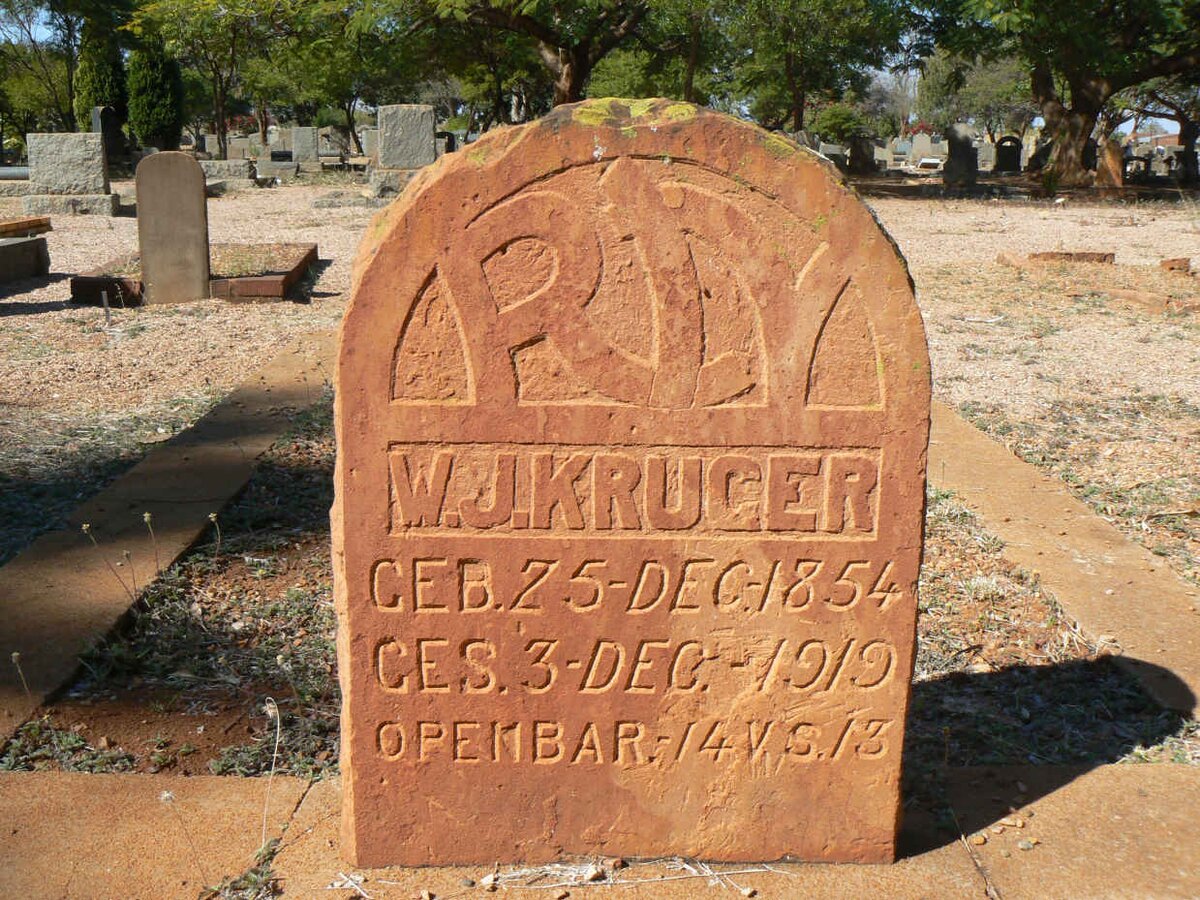 KRUGER W.J. 1854-1919