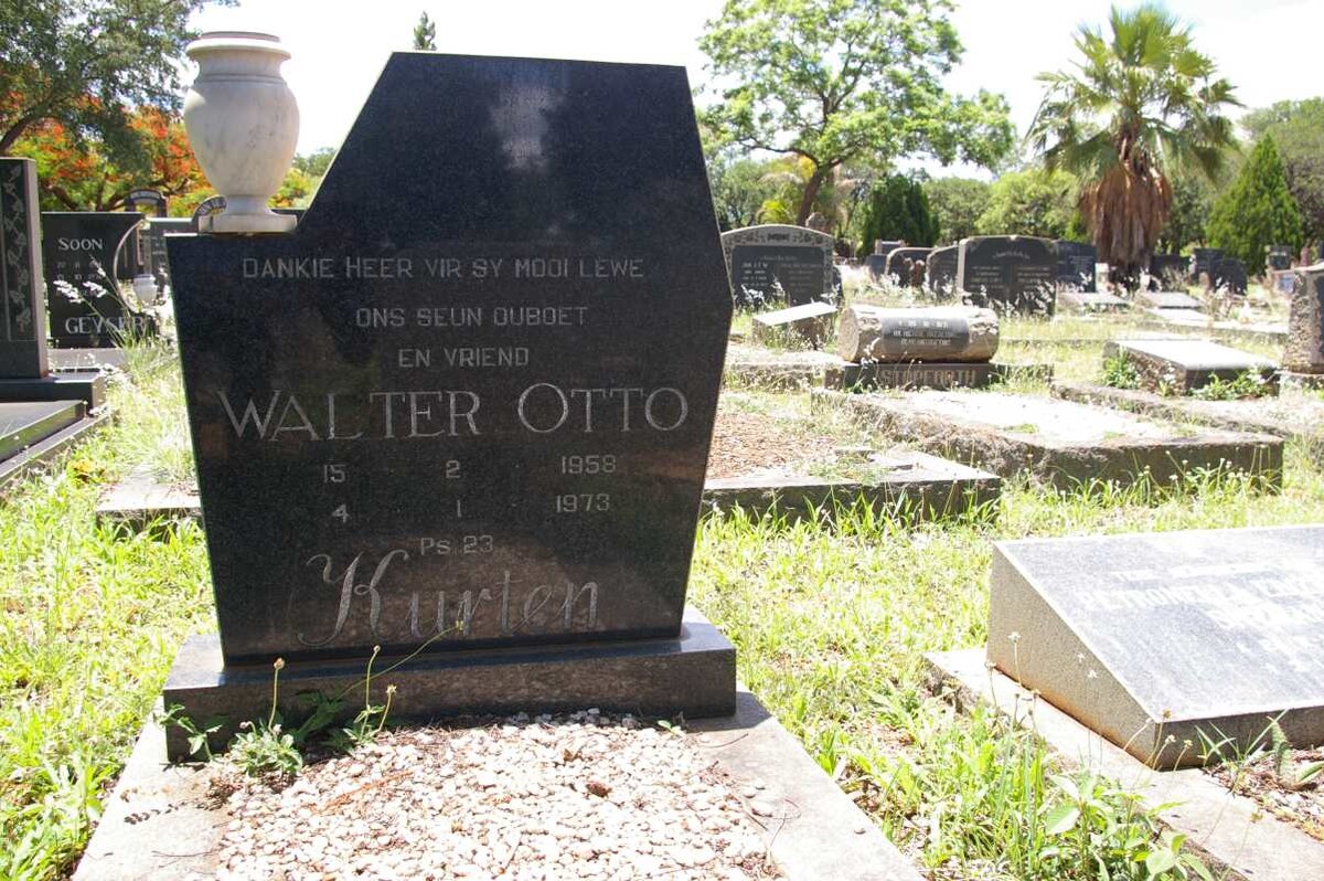 KURTEN Walter Otto 1958-1973