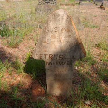 MERWE Petrus, van der 1930-1931