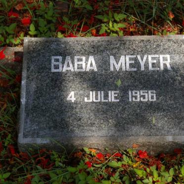 MEYER Baba -1956