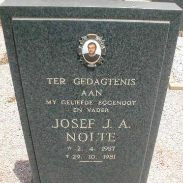 NOLTE Josef J.A. 1957-1981