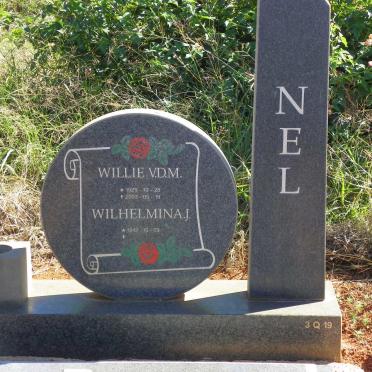 NEL Willie V.D.M 1929-2003 & Wilhelmina J. 1942- :: JANSEN VAN VUUREN Eben  1989-2019 _2