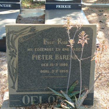 OELOFSE Pieter Barend 1880-1959