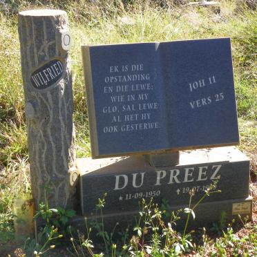 PREEZ Wilfried, du 1950-1999