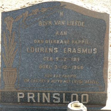 PRINSLOO Lourens Erasmus 1911-1956