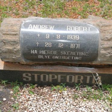 STOPFORTH Andrew Robert 1939-1971