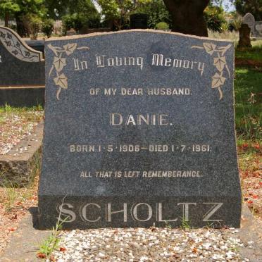 SCHOLTZ Danie 1906-1961