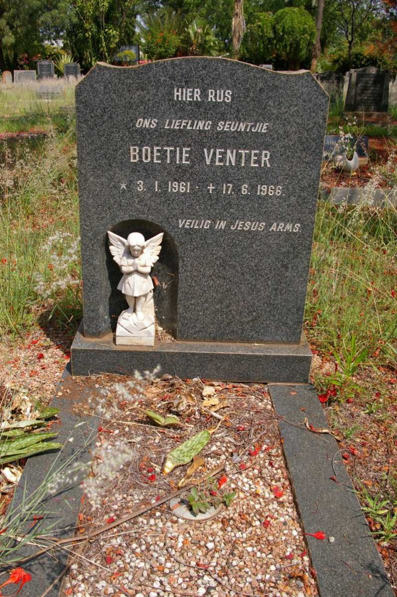 VENTER Boetie 1961-1966