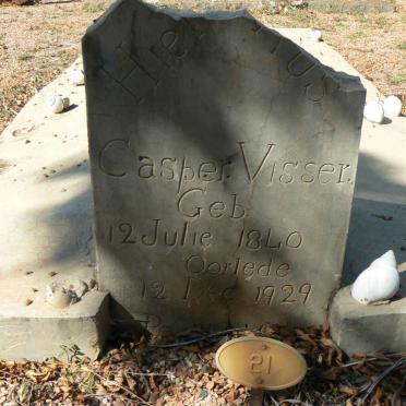 VISSER Casper 1840-1929