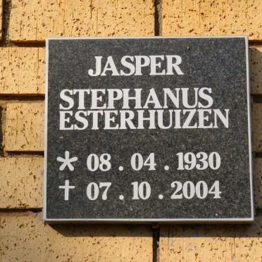 ESTERHUIZEN Jasper Stephanus 1930-2004
