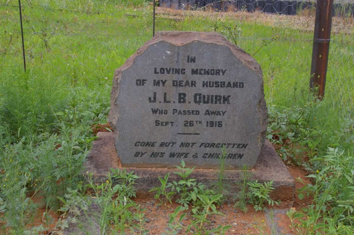 QUIRK J.L.B. -1916