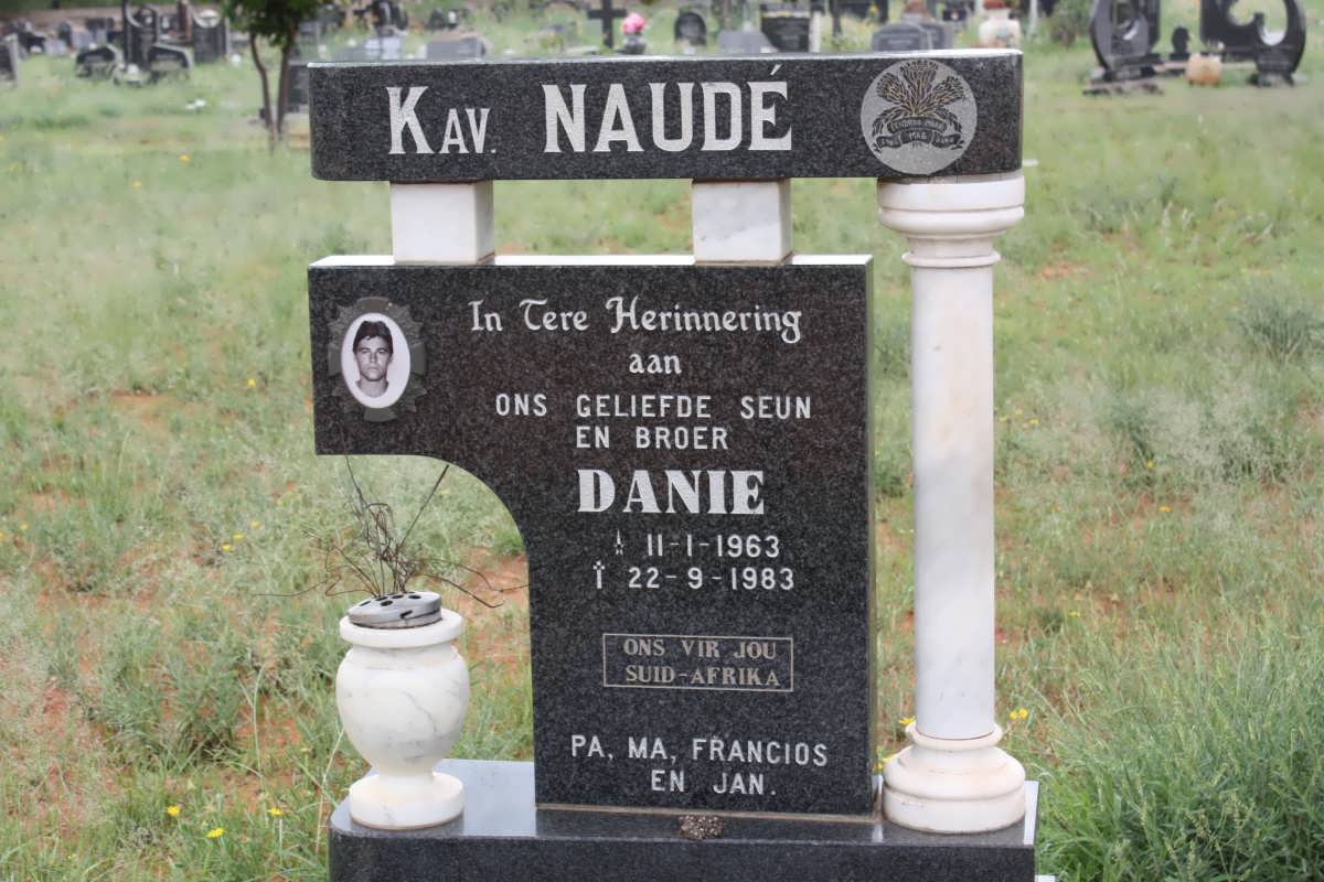 NAUDÉ Danie 1963-1983