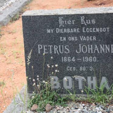 BOTHA Petrus Johannes 1864-1960