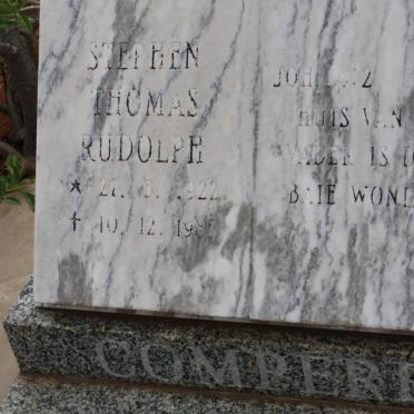 COMPERE Stephen Thomas Rudolph 1922-1985