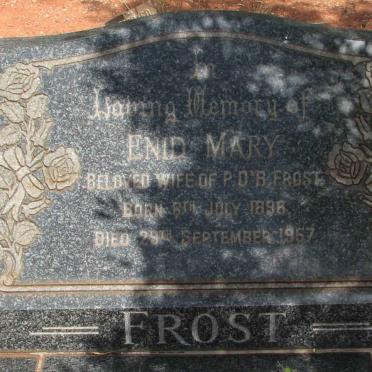FROST  Enid Mary 1896-1957