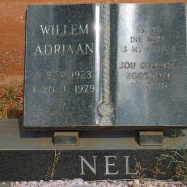 NEL Willem Adriaan 1923-1979