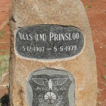 PRINSLOO I.M. 1907-1979