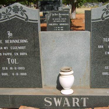 SWART Tol 1903-1980 &amp; Lettie 1907-1986