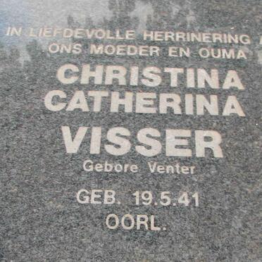 VISSER Christina Catherina nee VENTER 1941-
